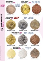 PAGE 108 - MEDAILLES SPORTS DIVERS