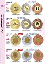 PAGE 112 - MEDAILLES PERSONNALISABLES