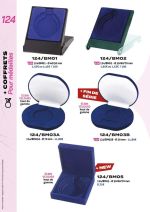 PAGE 124 - COFFRETS POUR MEDAILLES